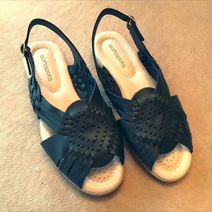 Brand New 8 1/2 W Softspots Tela Slingback Sandals